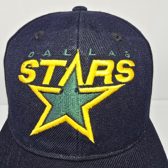 Vintage 90’s Dallas Stars Sports Specialties Plain Logo Snapback Hat NHL - Picture 2 of 11